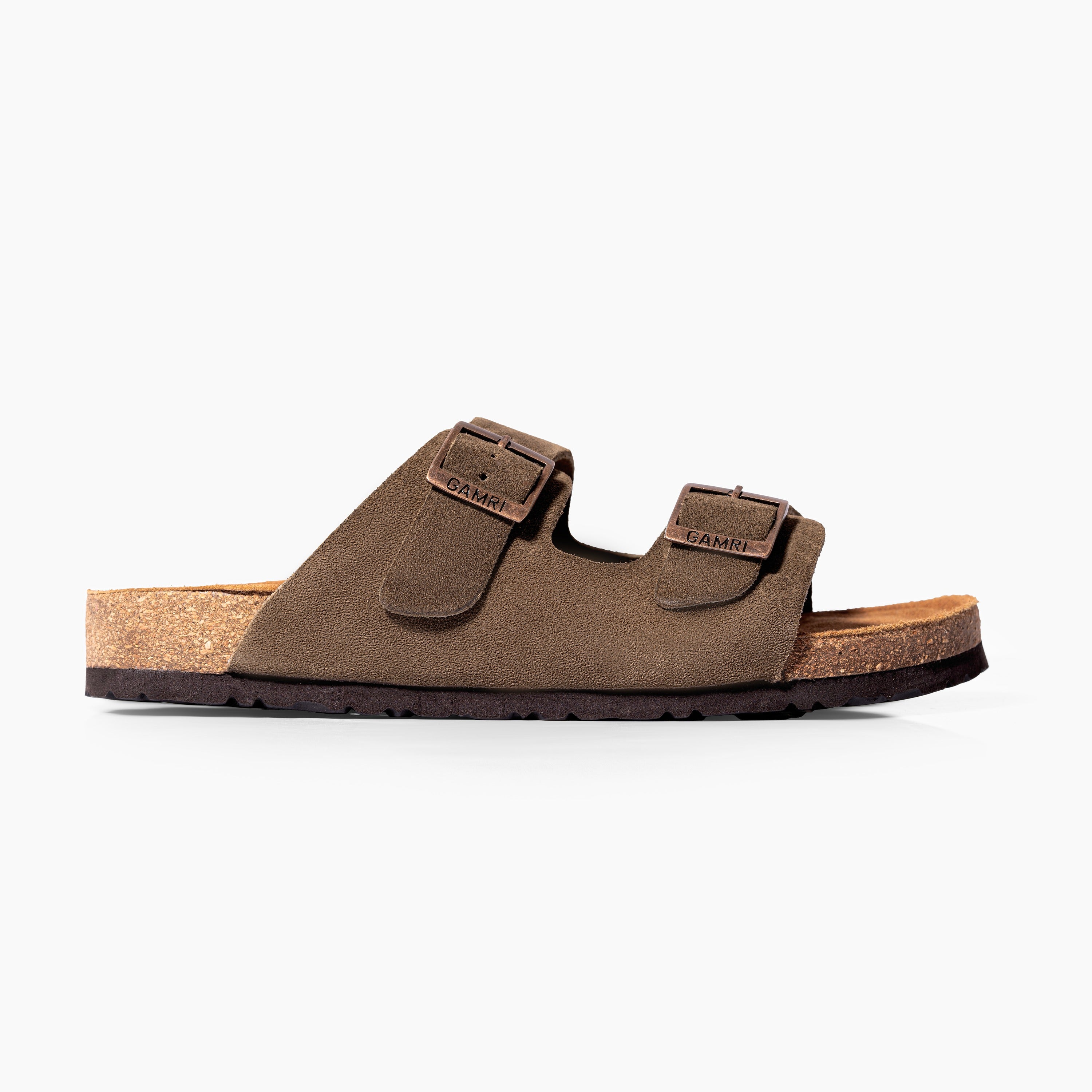 Cork Sandals Olive Green